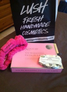 My Night In With Spa Sanctuary & Lush